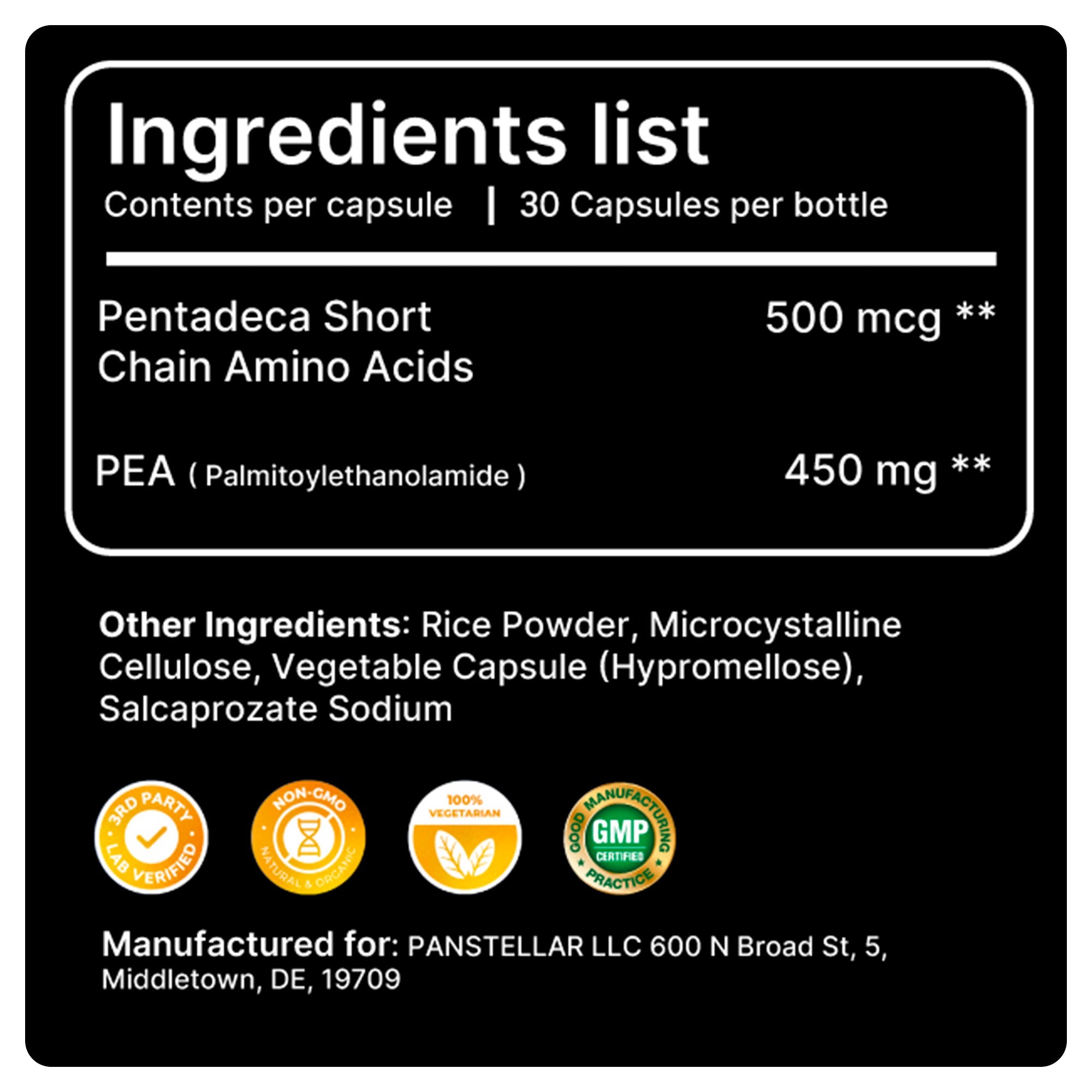 Panstellar Core 157 - 30 capsules
