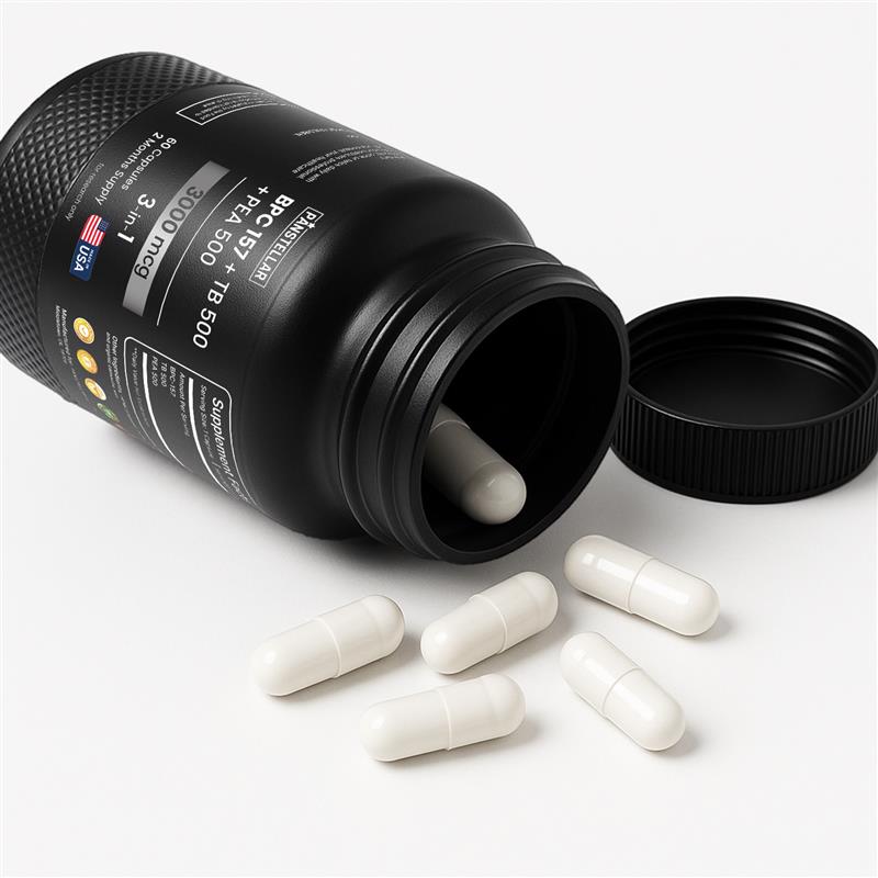 TB500 and BPC 157 Capsules - 3000 mcg - New Formula - Panstellar Shop