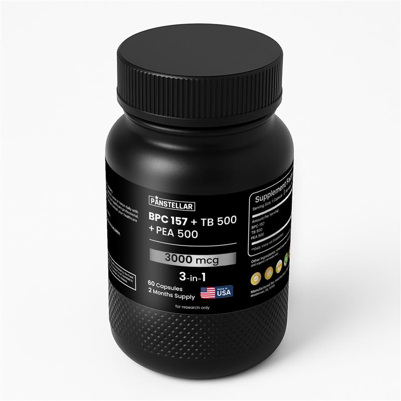 TB500 and BPC 157 Capsules - 3000 mcg - New Formula - Panstellar Shop