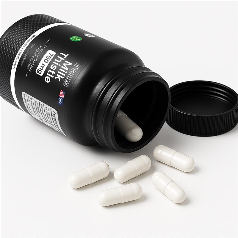 Milk Thistle 750mg supplement - 120 Capsules - Panstellar Shop