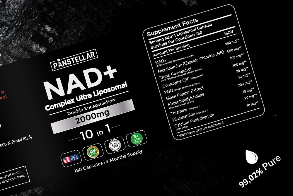 NAD+ SUPPLEMENT 2000MG