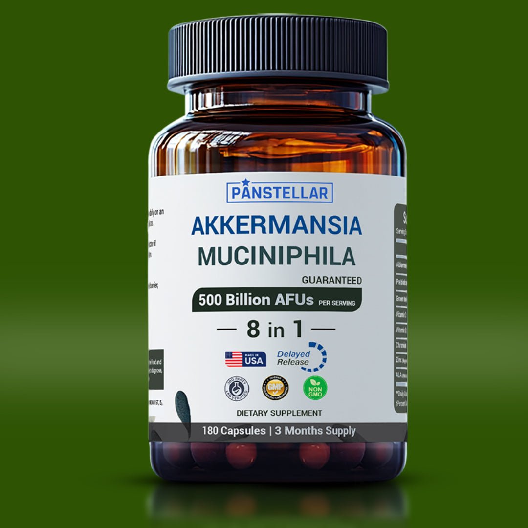 Akkermansia Muciniphila - 180 DR Capsules - Panstellar Shop
