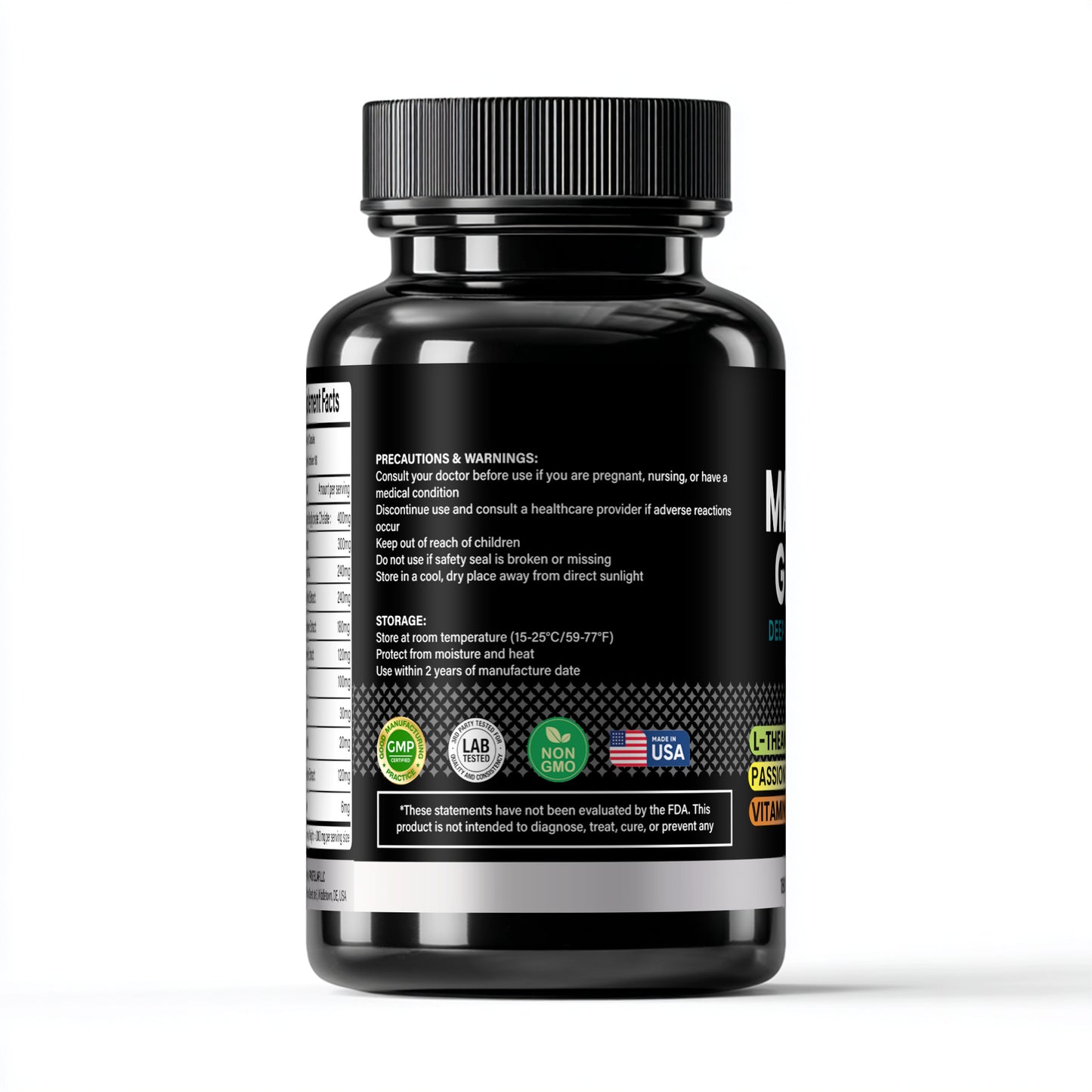 11 - in - 1 Magnesium Glycinate Complex with Melatonin | 2000mg Evening Formula - Panstellar Shop