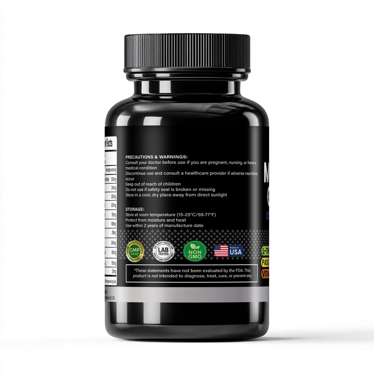 11-in-1 Magnesium Glycinate Complex for Active Lifestyles | 2000mg Premium Blend