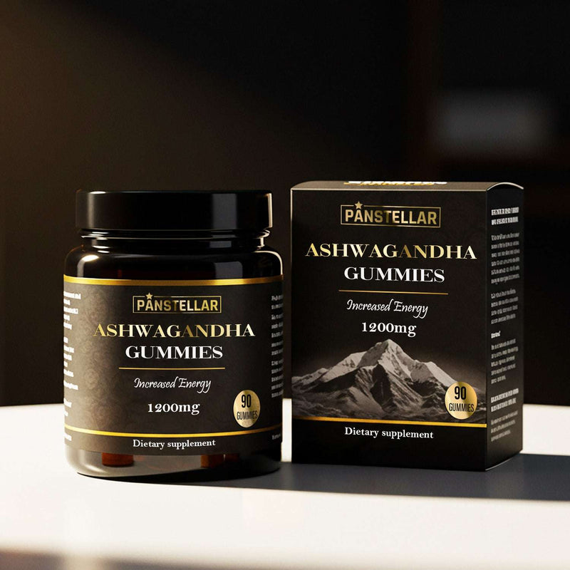 Ashwagandha Gummies 1200mg - 3 Months Supply - Panstellar Shop