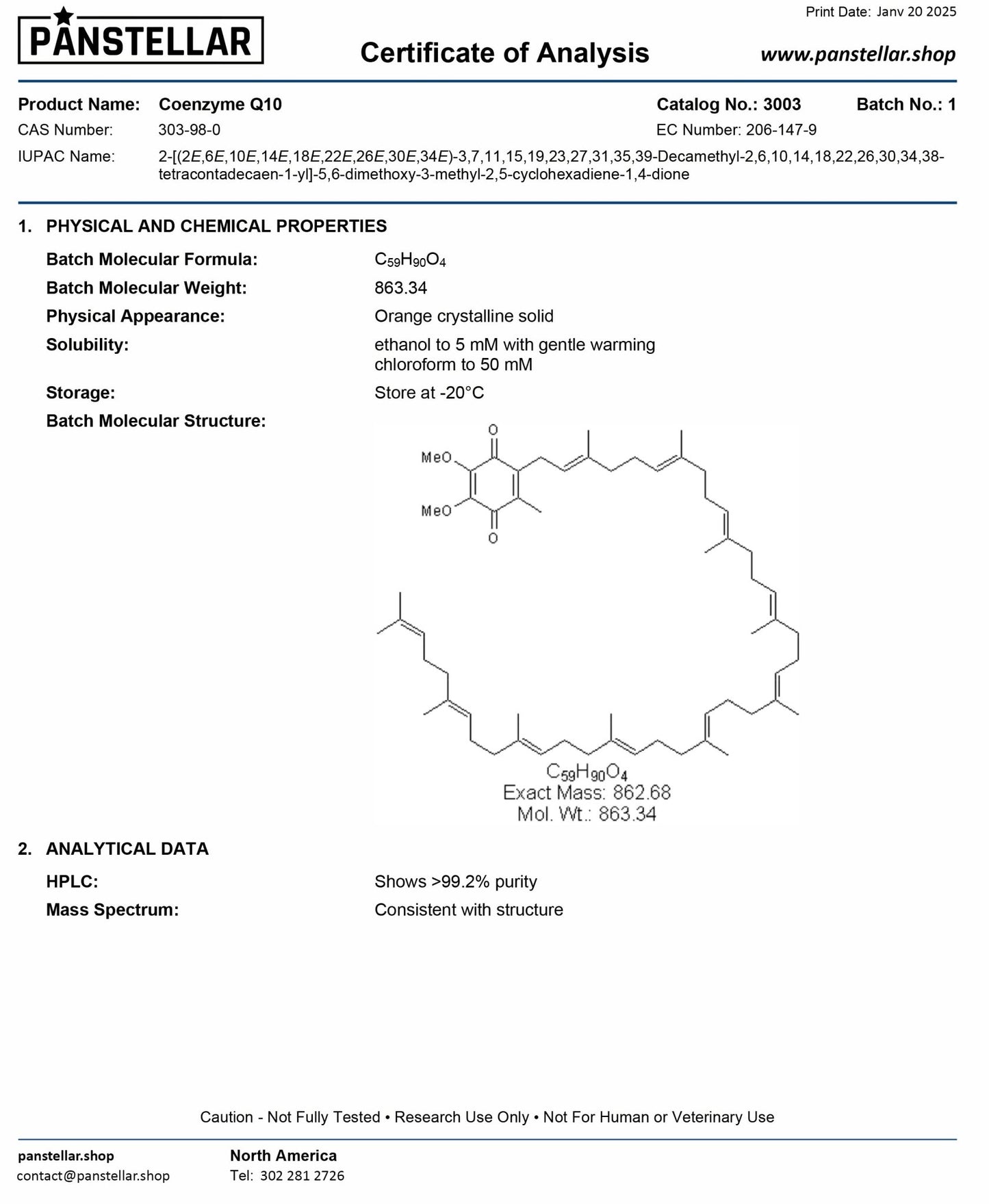 NAD+ Complex Ultra Liposomal – 2000mg | 90 Capsules - Panstellar Shop