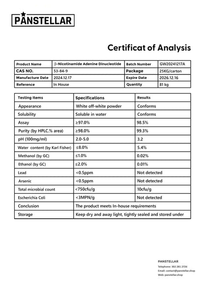 NAD+ Complex Ultra Liposomal – 2000mg | 90 Capsules - Panstellar Shop