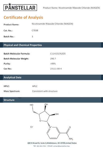 NAD+ Complex Ultra Liposomal – 2000mg | 90 Capsules - Panstellar Shop
