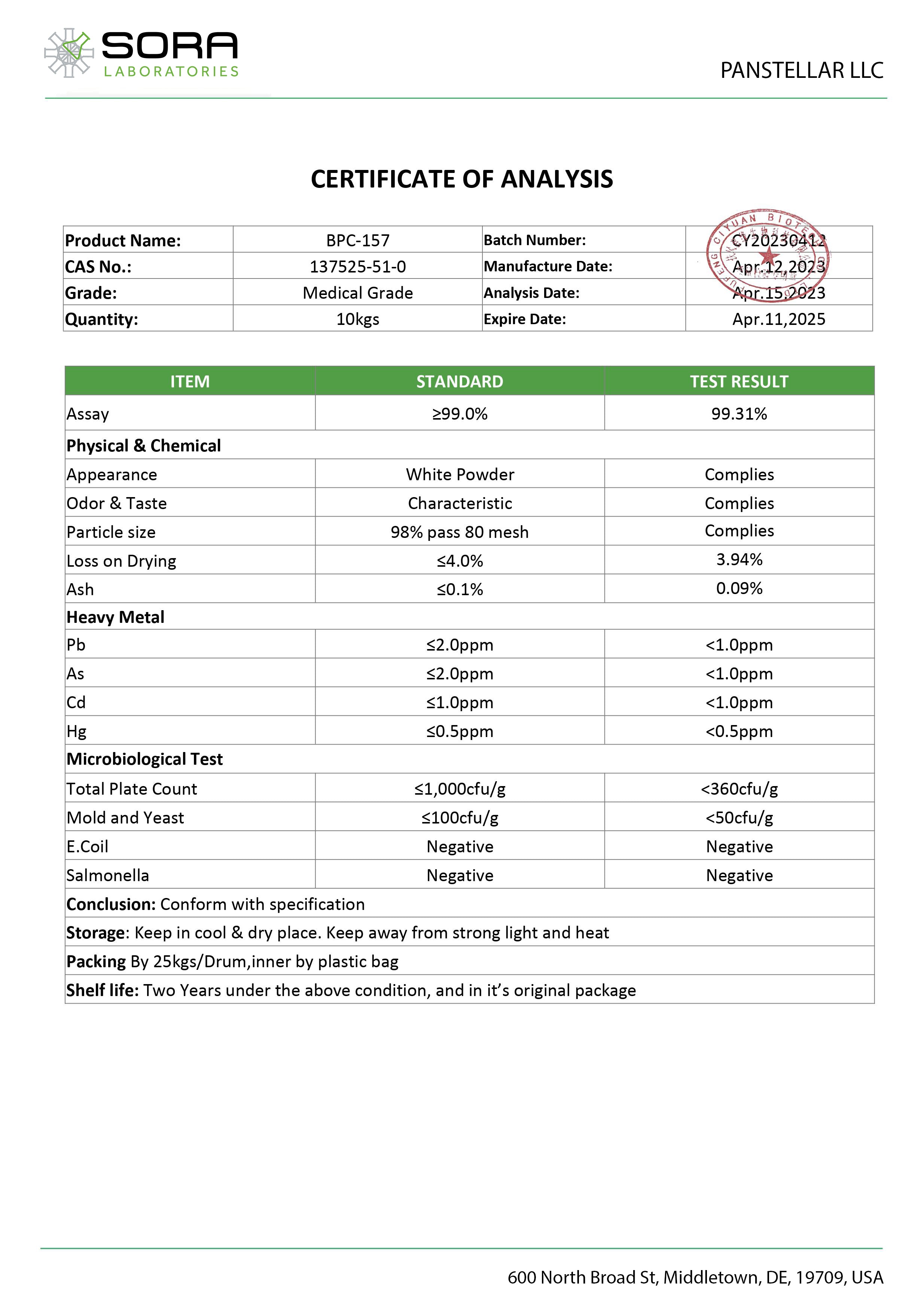 BPC-157 500mcg (60 Capsules)