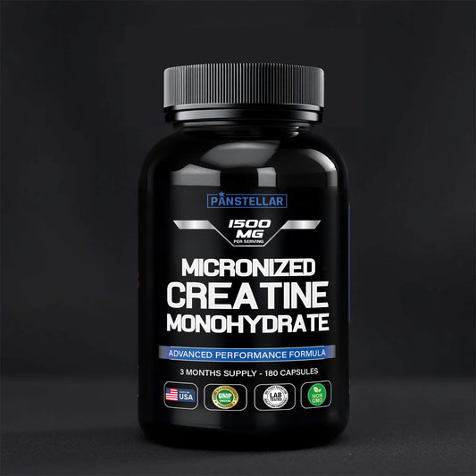 Creatine Monohydrate Capsules -1500mg Per Serving
