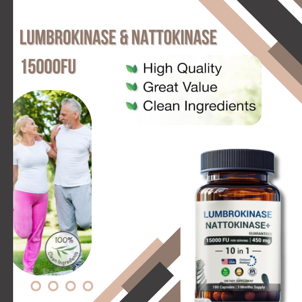 natto supplement & nattokinase capsules