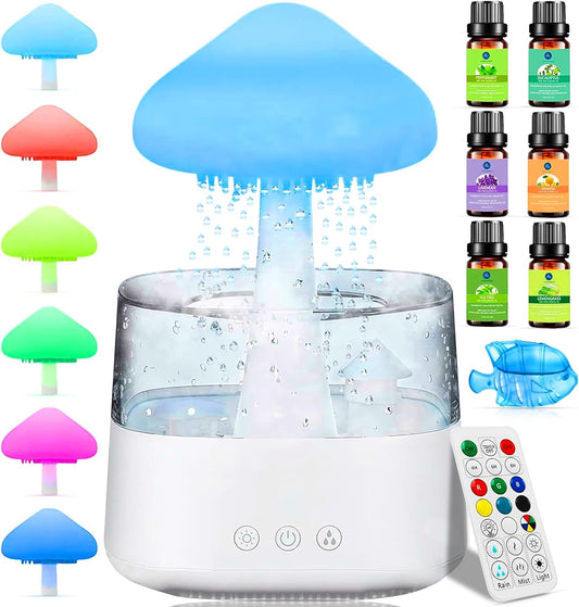 Rain Cloud Mushroom Humidifier