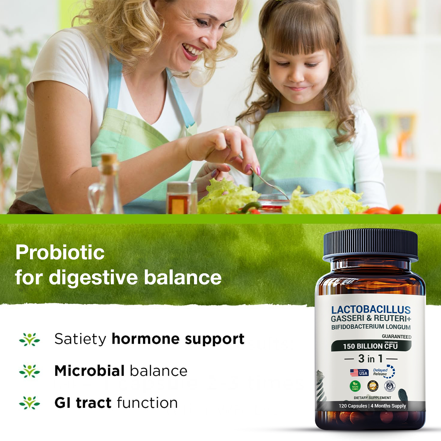 l reuteri probiotic & bifido longum